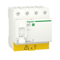 Изображение товара Schneider Electric RESI9 Выключатель дифференциального тока (УЗО) 25А 4P 30мА тип A