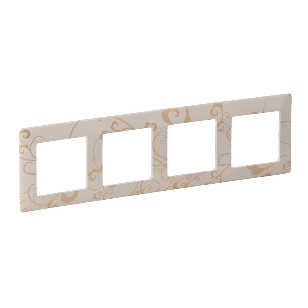 Изображение товара Legrand Valena LIFE Ампир бежевый Рамка 4-ая.