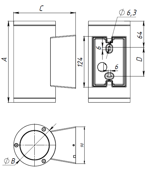 Изображение товара JIMMY LED 2х18W D10 827 BL