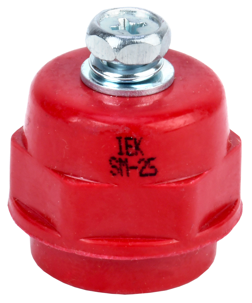 Изображение товара IEK Изолятор SM25 (М6) силовой с болтом