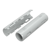 Изображение товара Промрукав Муфта разборная d16 мм атмосферостойкая серая (100шт/1200шт уп/кор)