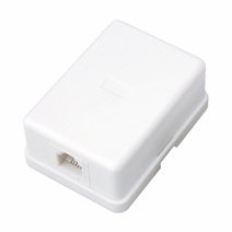 Изображение товара REXANT Телефонная розетка - 1 6P-4C. Изображение товара REXANT Телефонная розетка - 1 6P-4C.