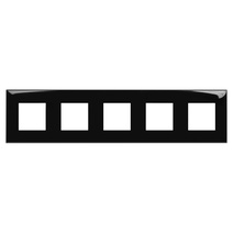 Изображение товара DKC Avanti Рамка "Черный квадрат", 5 постов (10 мод.)