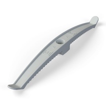 Изображение товара Промрукав  Держатель кабеля двусторонний для прямого монтажа серый (20шт/120шт уп/кор)