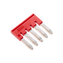 Изображение товара DKC Nuputuk Перемычка вставная, для клемм на 2.5 кв.мм, 5-и полюсная Изображение товара DKC Nuputuk Перемычка вставная, для клемм на 2.5 кв.мм, 5-и полюсная