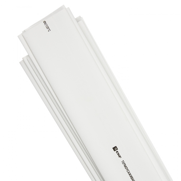 Изображение товара Термоусаживаемая трубка EKF PROxima 20/10 белая