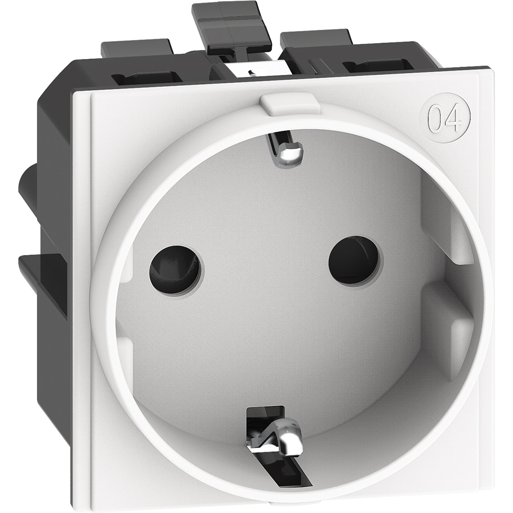 Изображение товара BT Living now Белый Механизм розетка 2K+Z 16A