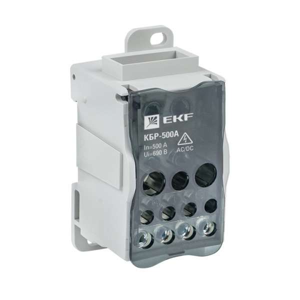 Изображение товара EKF PROxima Блок распределительный КБР на DIN-рейку и монтажную панель 500A.