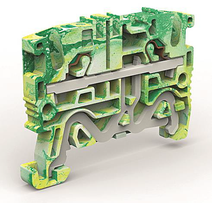 Изображение товара DKC Клемма заземления 2 точки подключения на 2,5 кв.мм (замена на VPR-2.5-PE-YG)