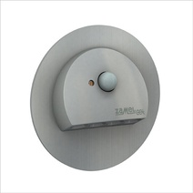 Изображение товара Zamel Светильник RUBI Алюминий/Хол.бел. в монт.коробку, 230V AC с датчиком движения