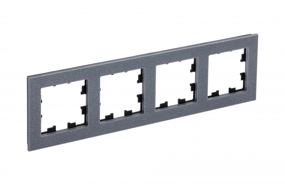 Изображение товара Systeme Electric AtlasDesign Nature Мрамор айс грей Рамка 4-ая