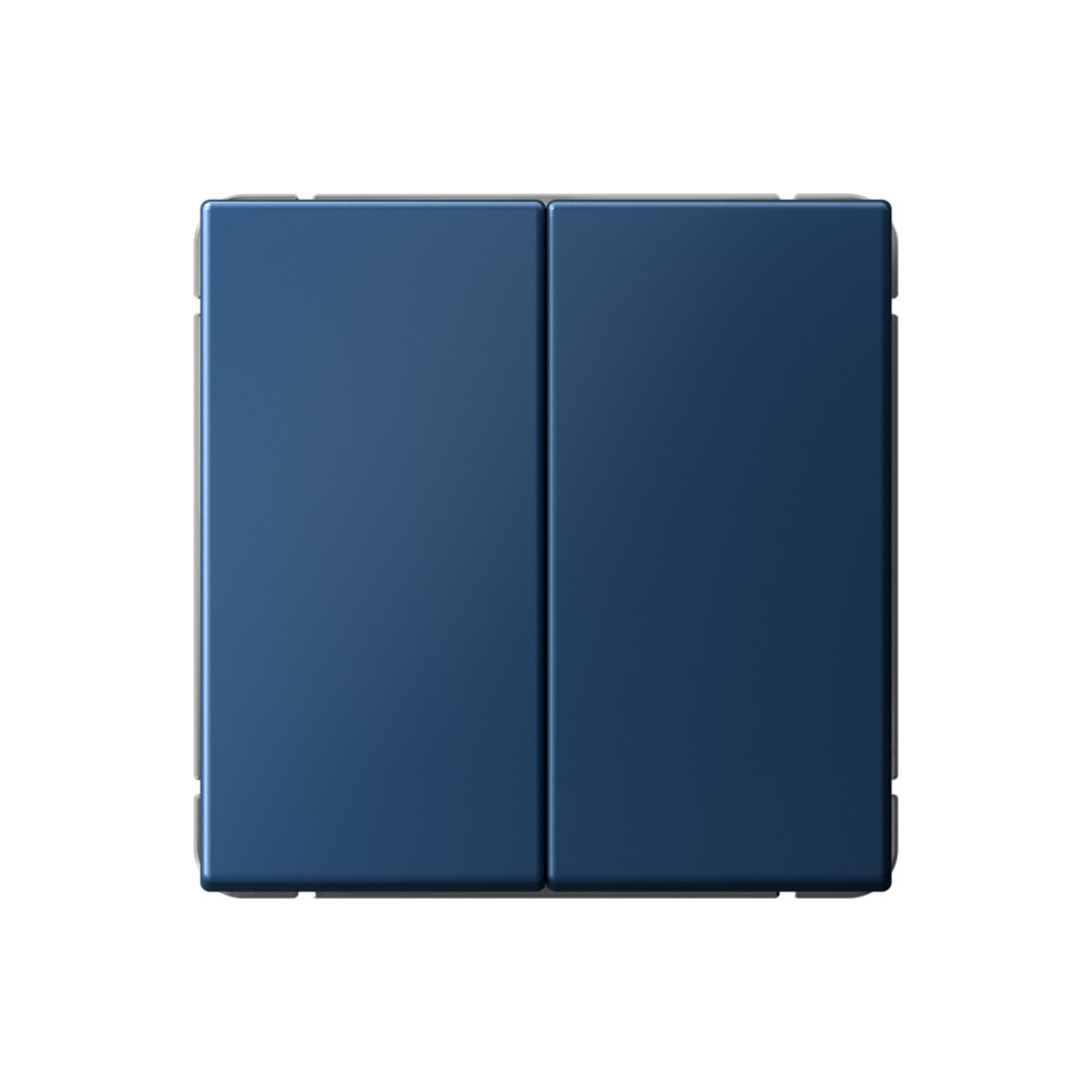 Изображение товара Systeme Electric ArtGallery Аквамарин Выключатель 2-клавишный кнопочный, сх.2, 10А, механизм