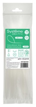 Изображение товара Systeme Electric Стяжка кабельная 380х7.6 Белая (100шт)