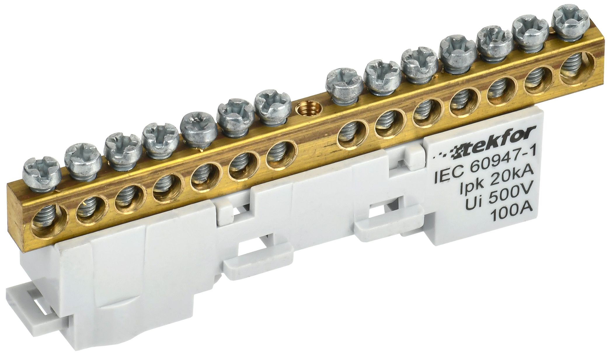 Изображение товара IEK TEKFOR Шина L "фаза" неизол. на унив. держ. 6х9-14-Ср