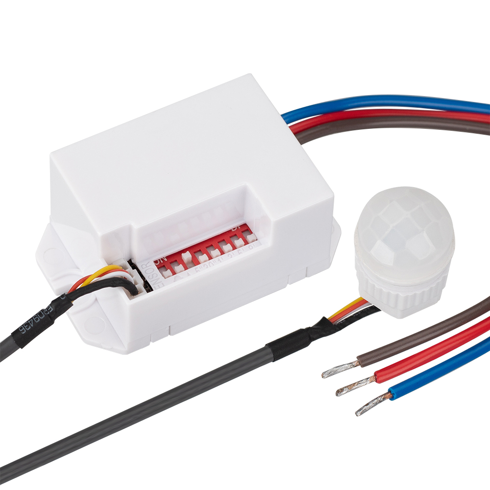 Изображение товара Arlight Датчик движения PRIME-PIR-IN-360-230V-MULTI (56x33mm, 800W, IP20) (-)