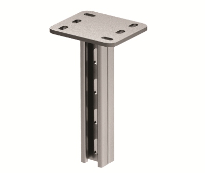 Изображение товара Вертикальный подвес двойной 41х21, L500 — сталь оцинкованная