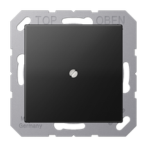 Изображение товара JUNG A Flow/A 550 Черный матовый Кабельный вывод с разгрузкой натяжения