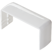 Изображение товара SPL Накладка на стык для мини-плинтусов 40х20 белый (033606 - SPL - 040006S)