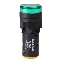 Изображение товара КЭАЗ Лампа AD16DS(LED) матрица D16мм зеленый 220В DC.