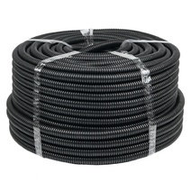 Изображение товара EKF PROxima Труба гофр. ПНД Plast с зондом d20мм (100м.) черная.