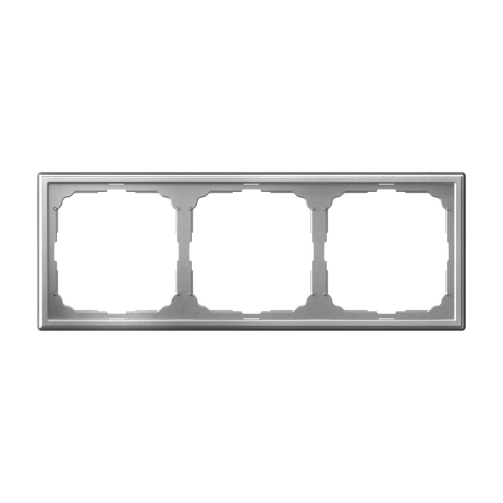 Изображение товара Systeme Electric ArtGallery Алюминий Рамка 3-ая, универсальная