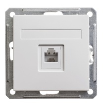 Изображение товара Systeme Electric Wessen 59 Бел Розетка ТЛФ 1-ая RJ11