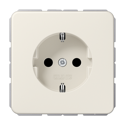 Изображение товара JUNG CD 500/CD plus Бежевая Розетка с/з безвинт. зажим