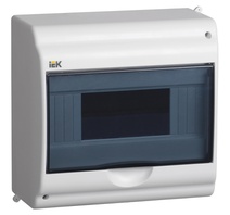 Изображение товара IEK KREPTA 3 Корпус пластиковый КМПн 2/9-1 IP31 белый откр.монтаж