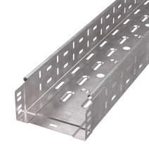 Изображение товара Промрукав Лоток перфорированный Стандарт HDZ 150х80х3000 (1,0 мм) (6 м/уп)