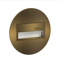 Изображение товара Zamel Светильник SONA Золото/Тепл.бел. в монт.коробку, с круглой рамкой 14V DC