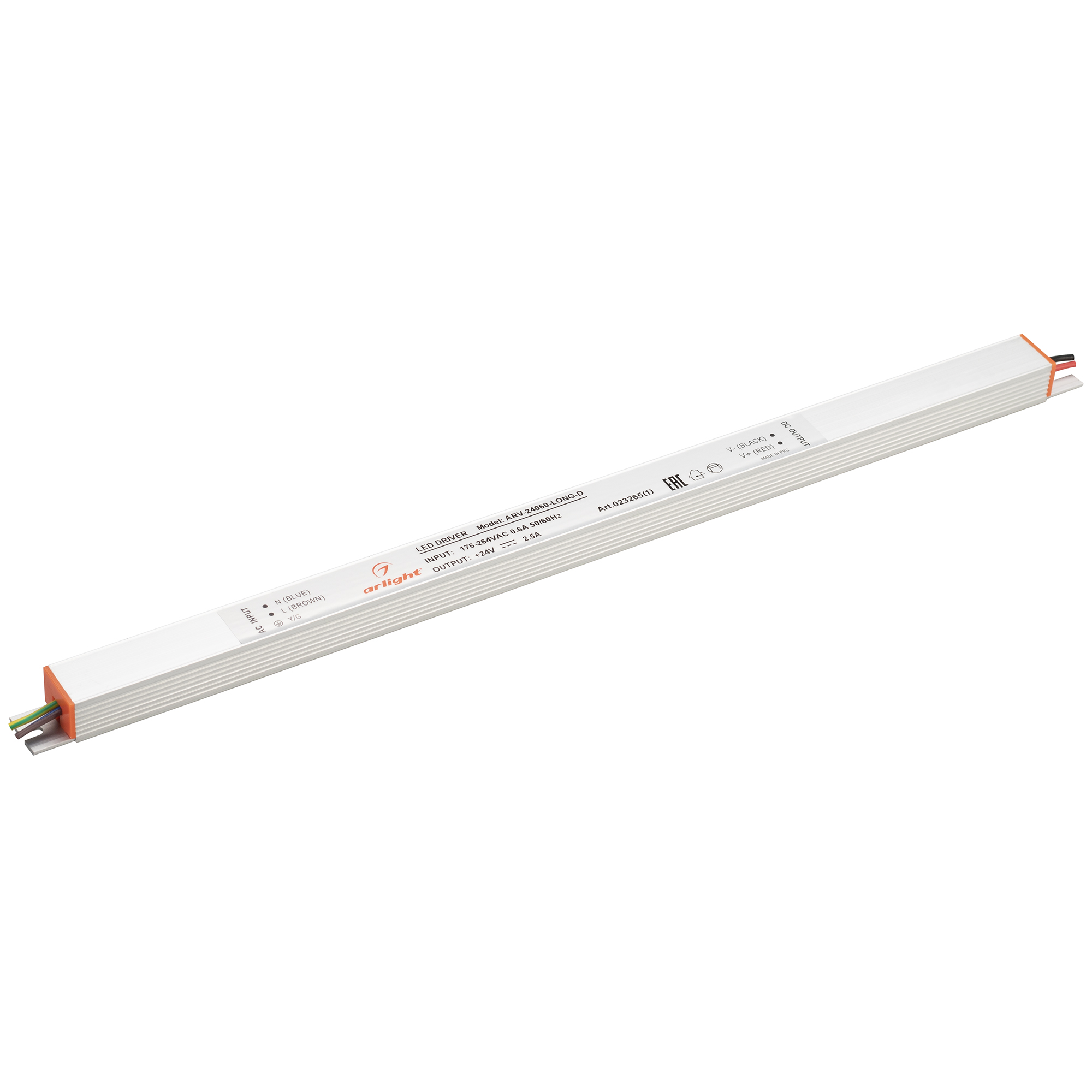 Изображение товара Блок питания Arlight 24V 60W IP20 для светодиодов и лайтбоксов