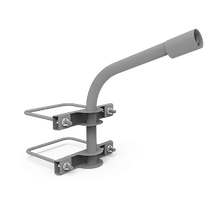 Изображение товара Gauss Кронштейн для уличных светильников на опору с 2 хомутами 625х460х680 D48мм