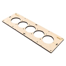 Изображение товара EKF Expert Шаблон для подрозетников c 5 отв. диам. 68 мм.