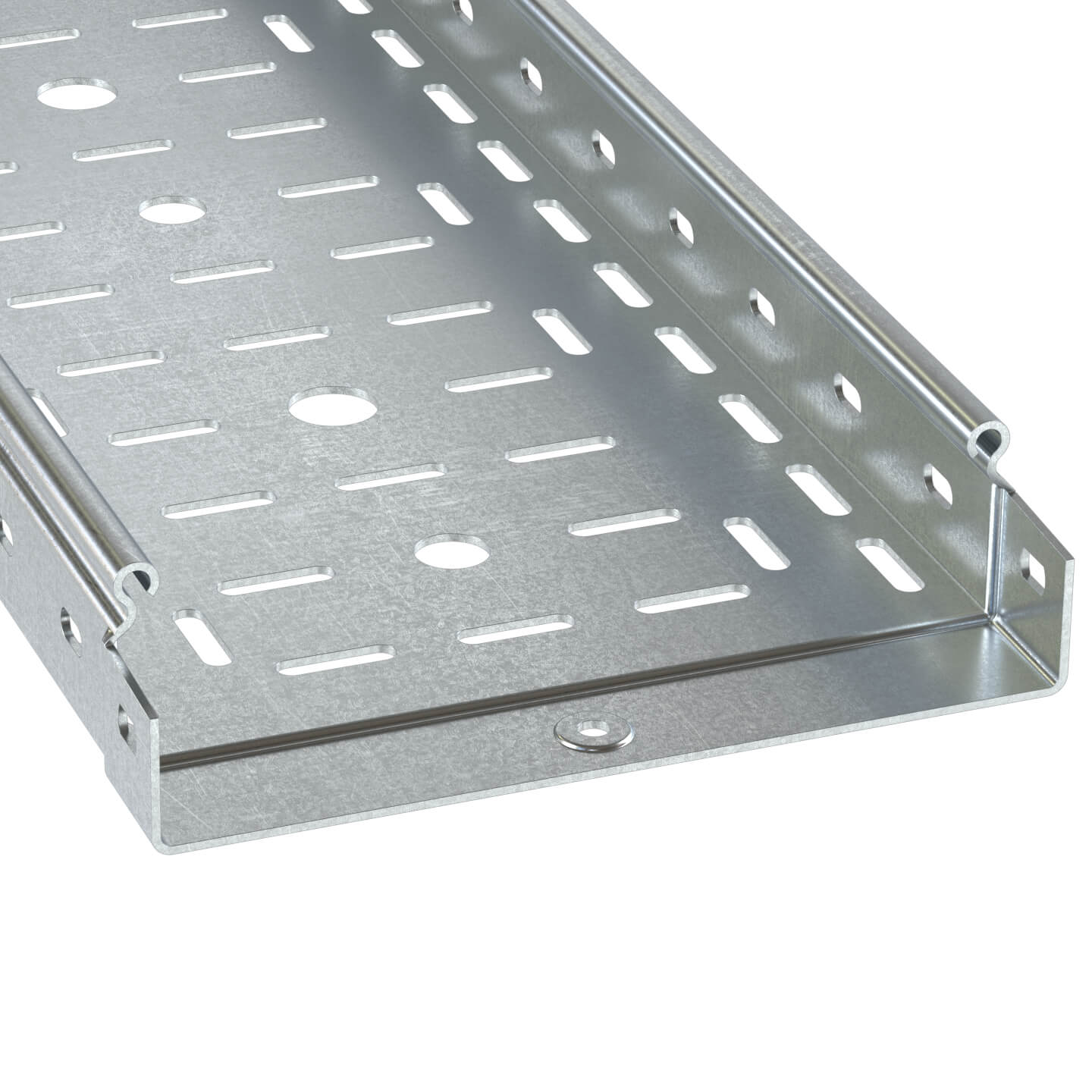 Изображение товара DKC Лоток перфорированный 300х50 L3000 толщ 1 мм сталь оцинкованная