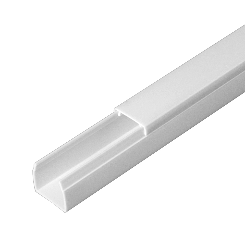 Изображение товара Кабельный канал Promruкав Белый 16х16 мм 2000 мм с двойным замком