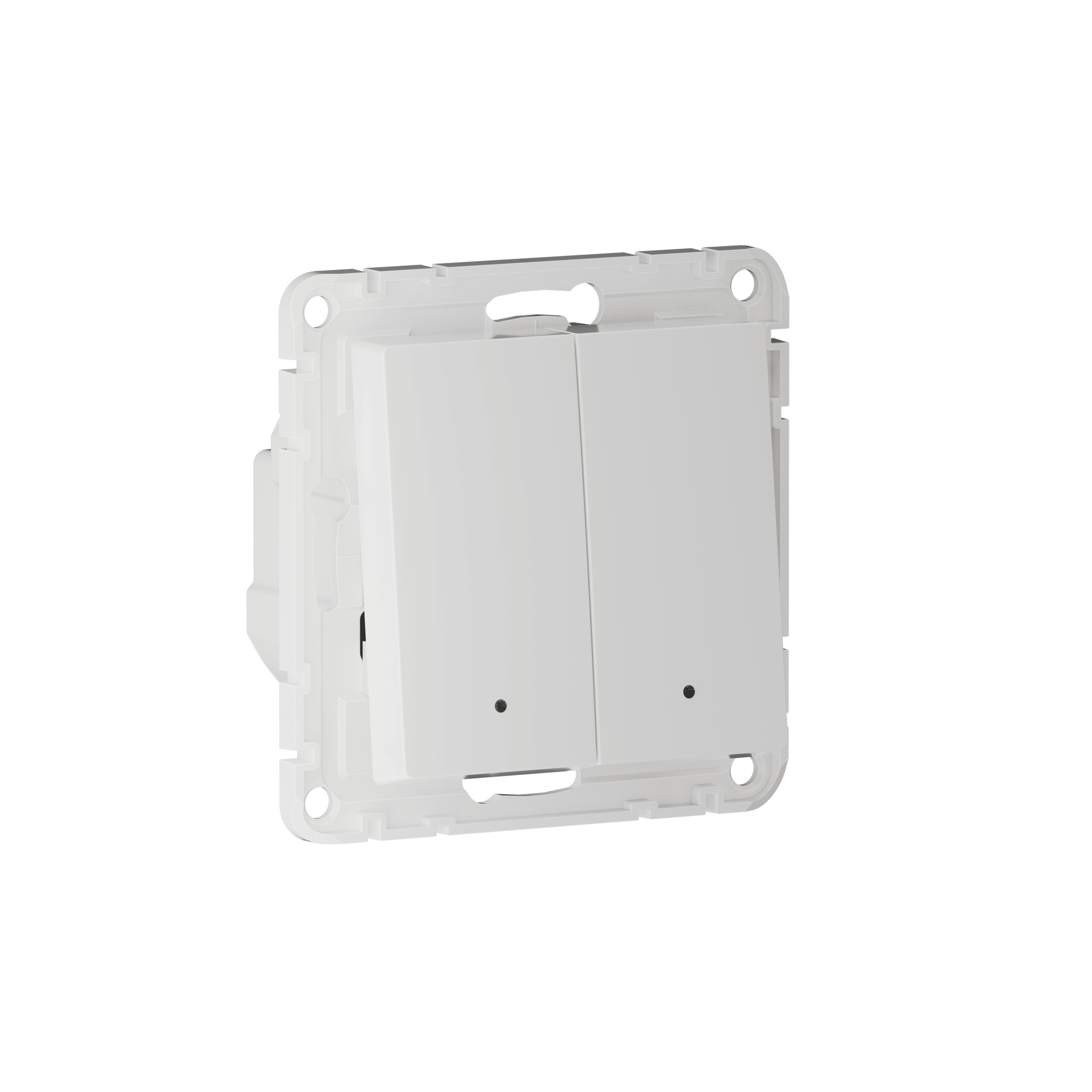 Изображение товара SBER Systeme Electric AtlasDesign Smart Белый Выключатель 2-кл с опц.нейтралью., Zigbee, сх.1, L(N), 10А, мех. Изображение товара SBER Systeme Electric AtlasDesign Smart Белый Выключатель 2-кл с опц.нейтралью., Zigbee, сх.1, L(N), 10А, мех.