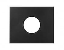 Изображение товара BIRONI Шедель Бриз Пластик Черный матовый Рамка 1-ая (скрытый монтаж)