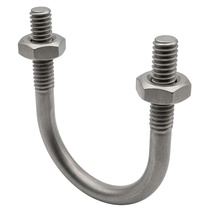 Изображение товара DKC Скоба монтажная U-образная с резьбой М6 с гайками для труб d 3/4" Изображение товара DKC Скоба монтажная U-образная с резьбой М6 с гайками для труб d 3/4"