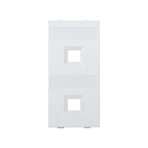 Изображение товара Simon Connect Белый Aдаптер 2 места для RJ45 AMP