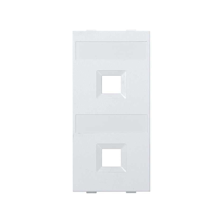 Изображение товара Simon Connect Белый Aдаптер 2 места для RJ45 AMP