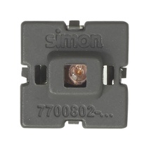 Изображение товара Simon 77 Мех Вставка с красным светодиодом