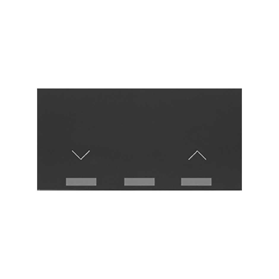 Изображение товара Simon 100 Черный матовый Клавиша выключателя жалюзи iO