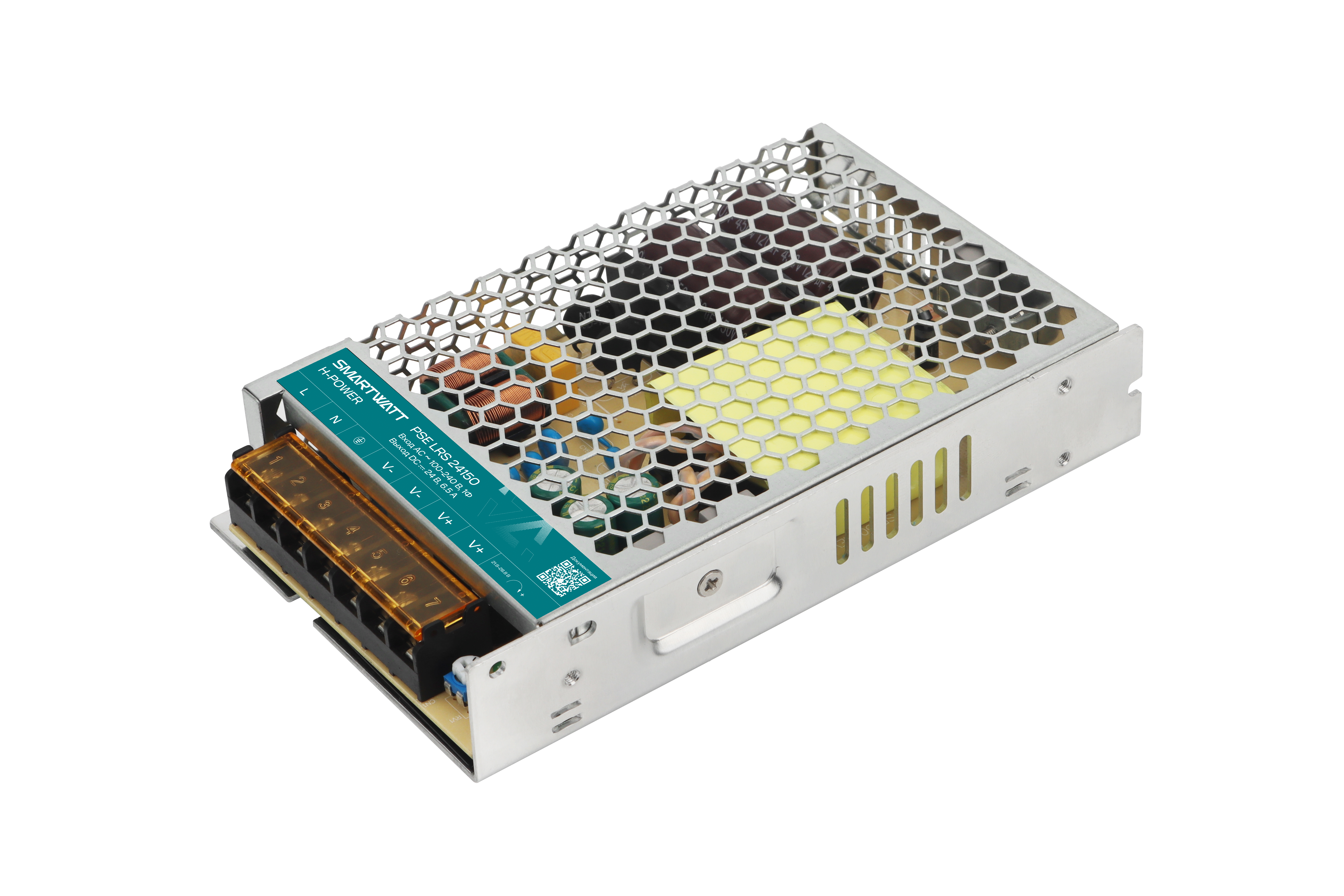 Изображение товара Блок питания SMARTWATT PSE LRS 24150 H-POWER 24 В 150 Вт
