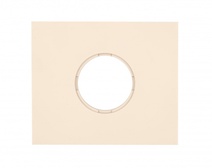 Изображение товара BIRONI Шедель Бриз Пластик Песочное золото матовый Рамка 1-ая (скрытый монтаж)