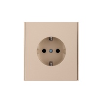 Изображение товара KRANZ STRONG Розетка 1-ая с/з с/у, со шторками 16А шелк, с 1-пост. рамкой Изображение товара KRANZ STRONG Розетка 1-ая с/з с/у, со шторками 16А шелк, с 1-пост. рамкой