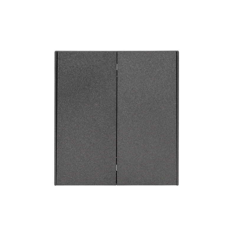 Изображение товара Выключатель 2кл перекрестный KRANZ STRONG 10А графит