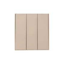 Изображение товара KRANZ STRONG Выключатель 3 кл 10А с/у шелк, с 1-пост. рамкой