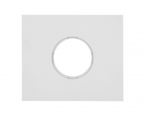 Изображение товара BIRONI Шедель Бриз Пластик Белый матовый Рамка 1-ая (скрытый монтаж)