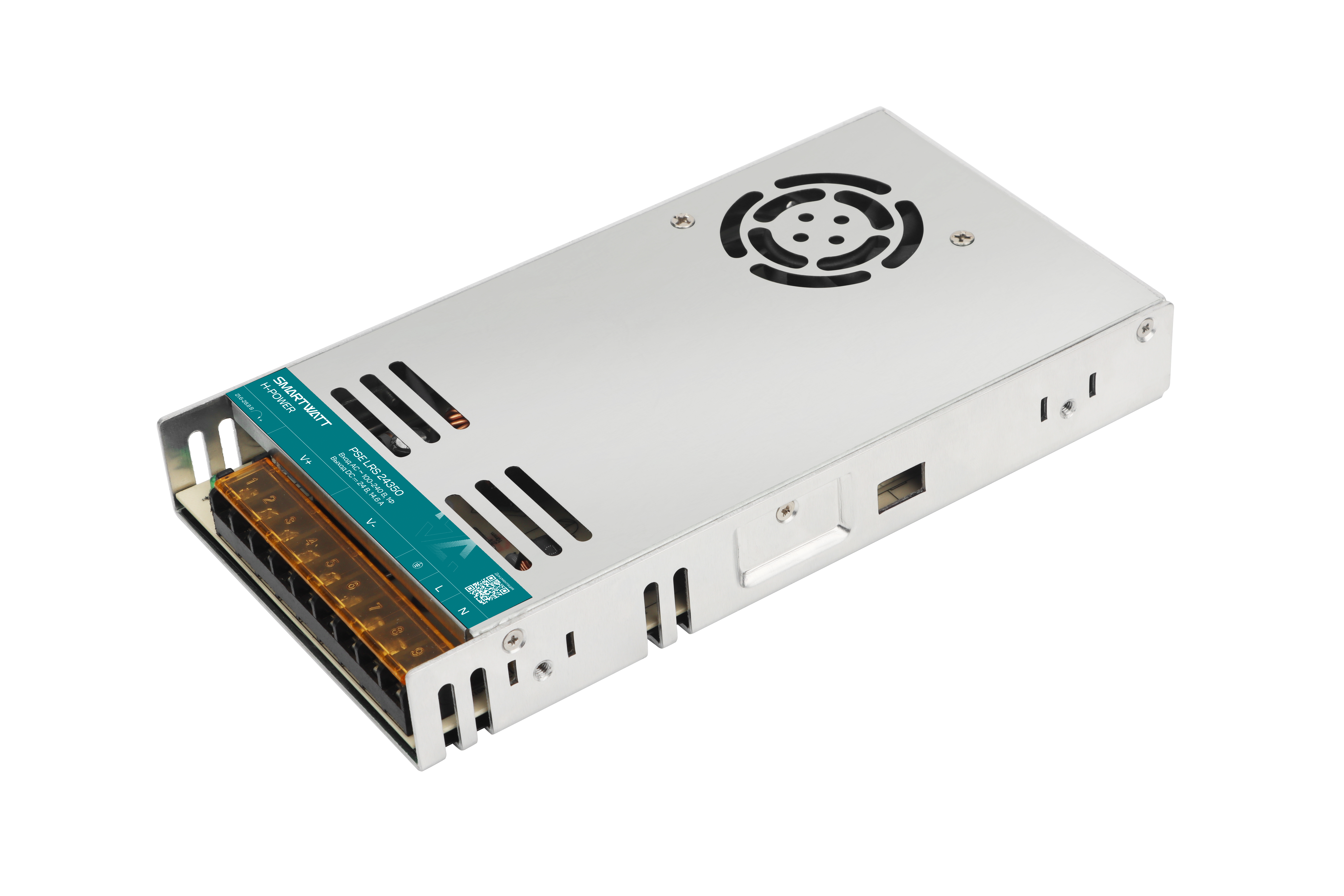 Изображение товара SMARTWATT PSE LRS 24350 H-POWER - импульсный блок питания 24 В/350 Вт