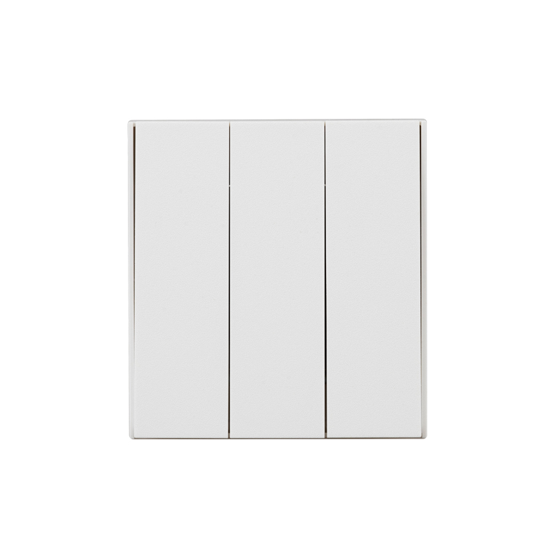 Изображение товара KRANZ STRONG Выключатель  3 кл 10А с/у жемчуг , с 1-пост. рамкой